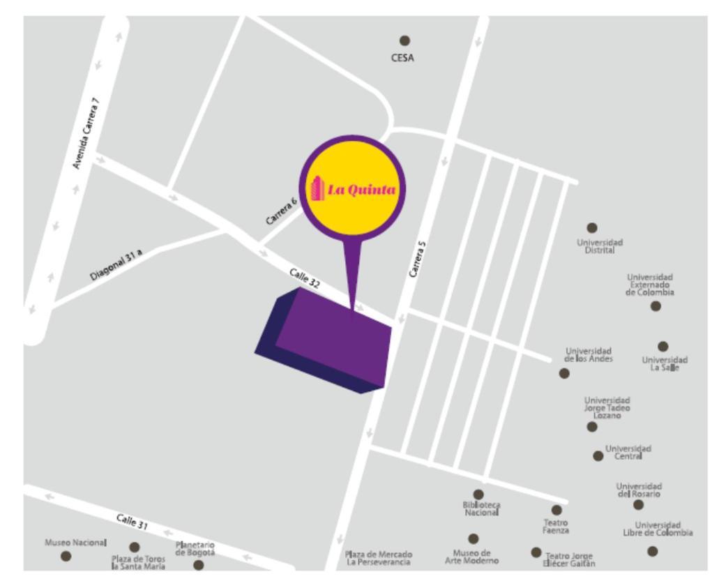 보고타 Centro Internacional - La Quinta 아파트 외부 사진